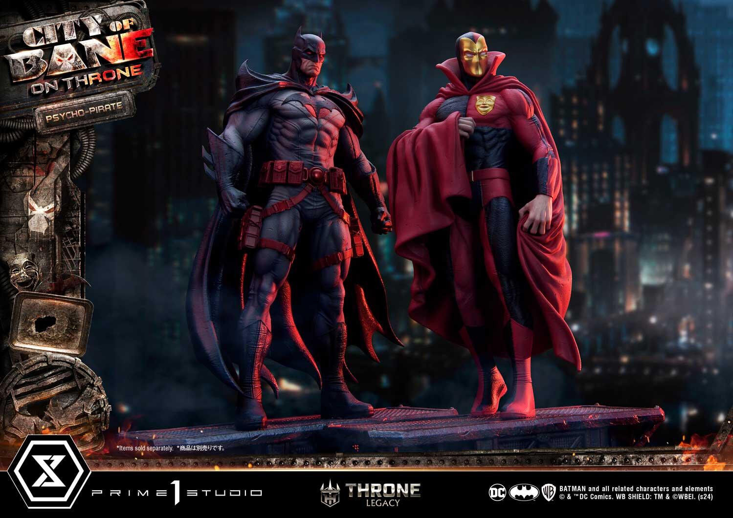 Batman: City of Bane - Psycho-Pirate - Throne Legacy (TLCDC-07) - 1/4 (Prime 1 Studio) photo 7