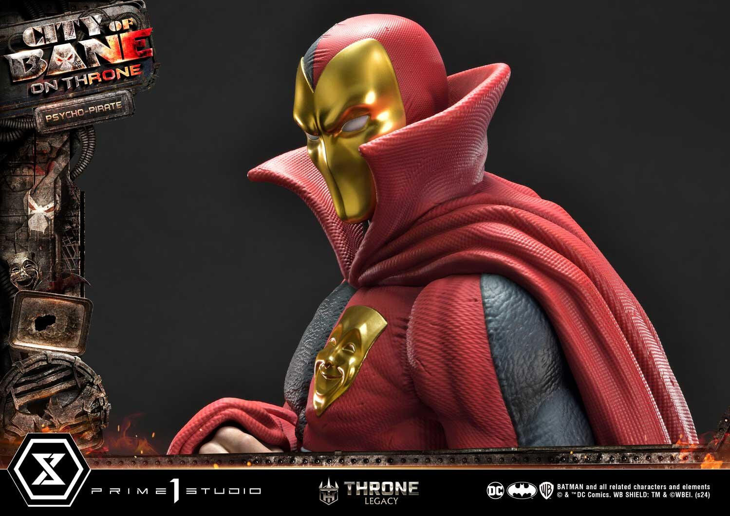 Batman: City of Bane - Psycho-Pirate - Throne Legacy (TLCDC-07) - 1/4 (Prime 1 Studio) photo 9