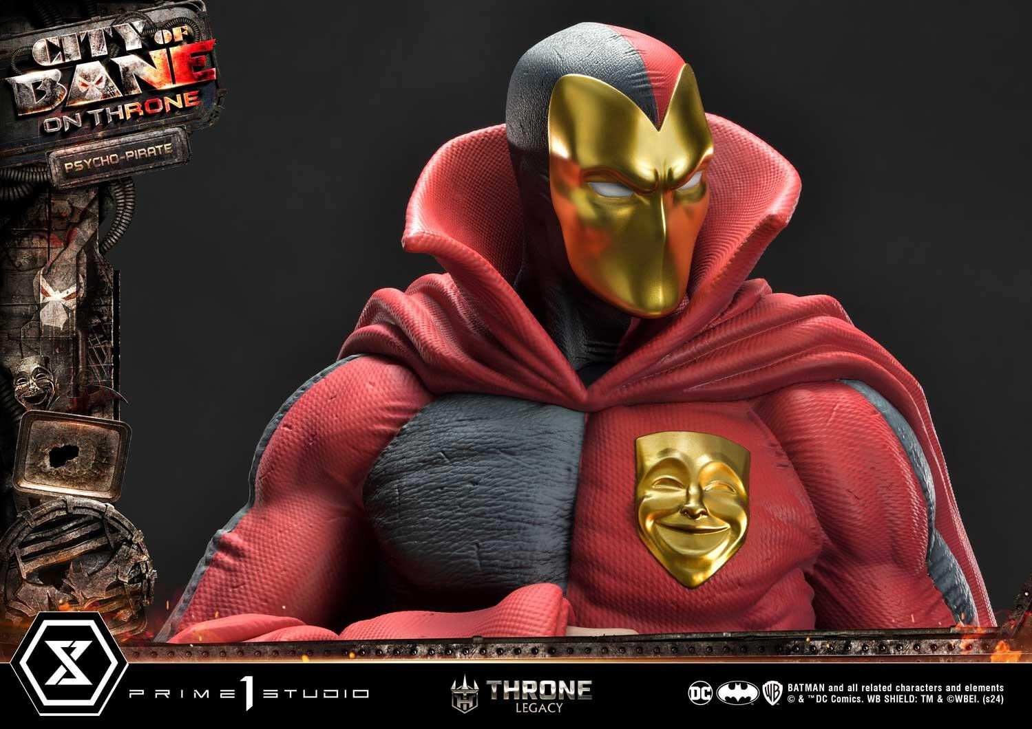 Batman: City of Bane - Psycho-Pirate - Throne Legacy (TLCDC-07) - 1/4 (Prime 1 Studio) photo 10