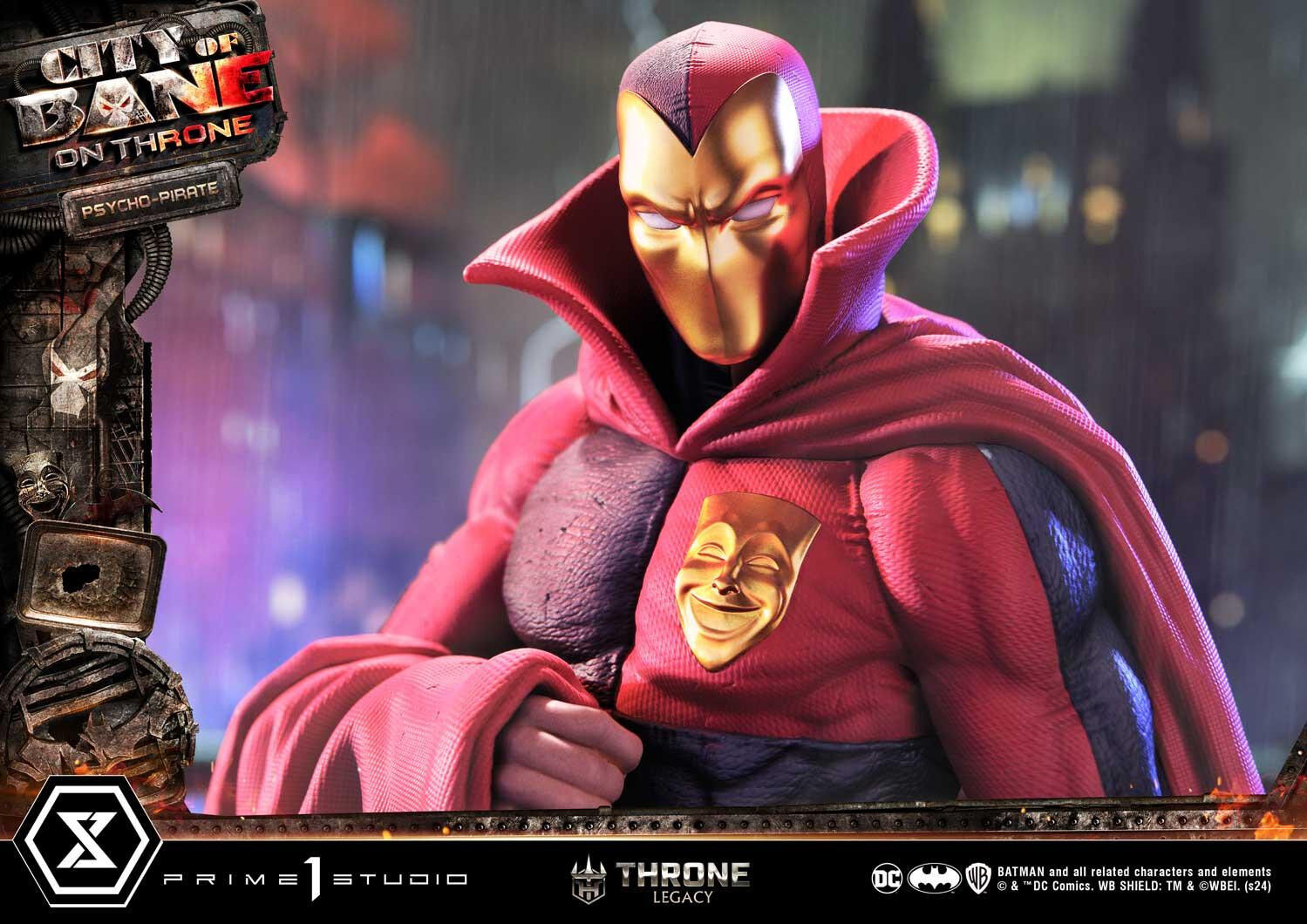 Batman: City of Bane - Psycho-Pirate - Throne Legacy (TLCDC-07) - 1/4 (Prime 1 Studio) photo 13