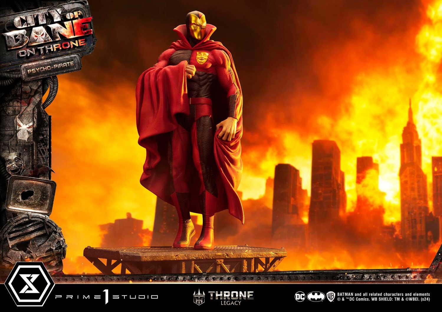 Batman: City of Bane - Psycho-Pirate - Throne Legacy (TLCDC-07) - 1/4 (Prime 1 Studio) photo 15