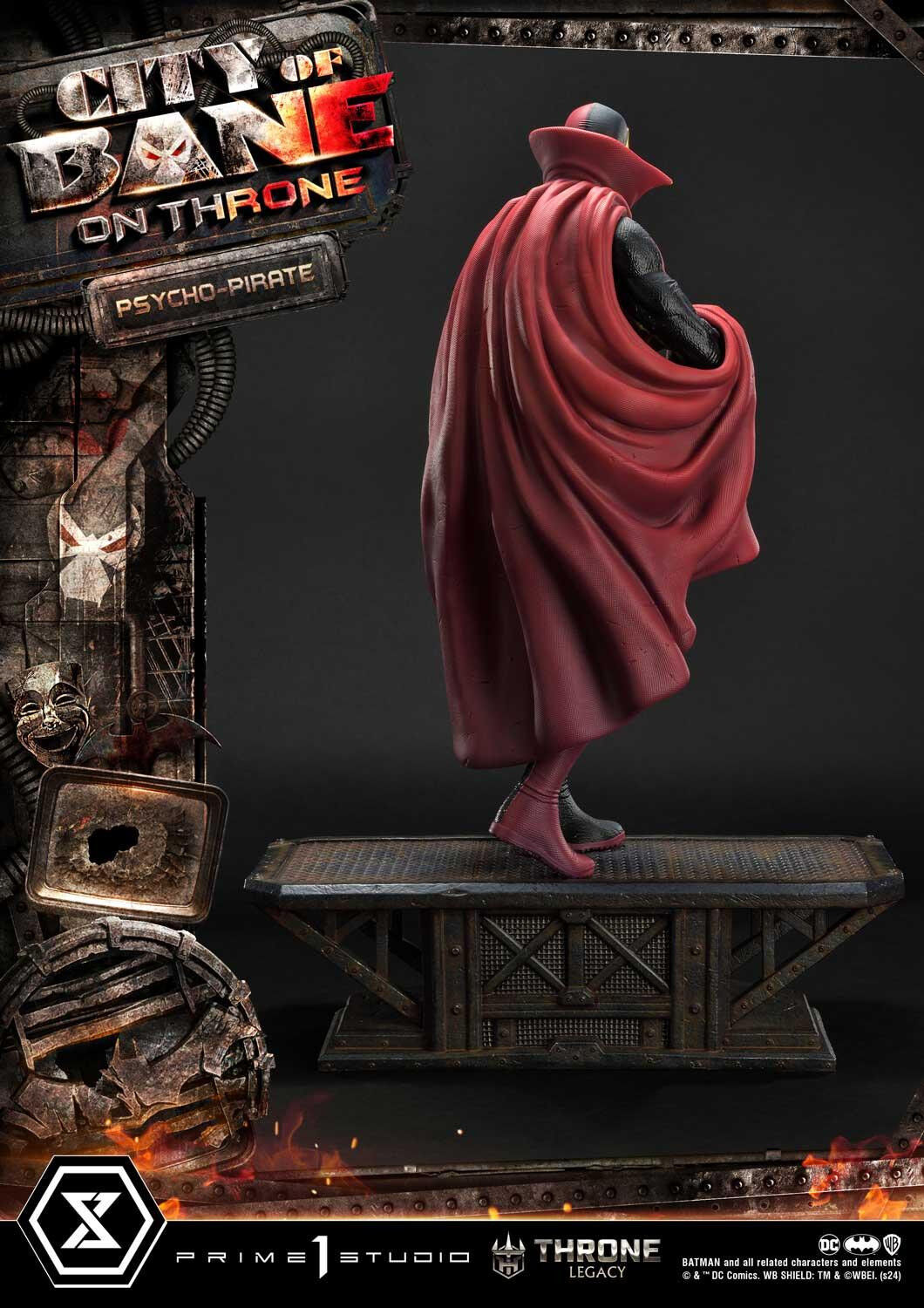 Batman: City of Bane - Psycho-Pirate - Throne Legacy (TLCDC-07) - 1/4 (Prime 1 Studio) photo 40