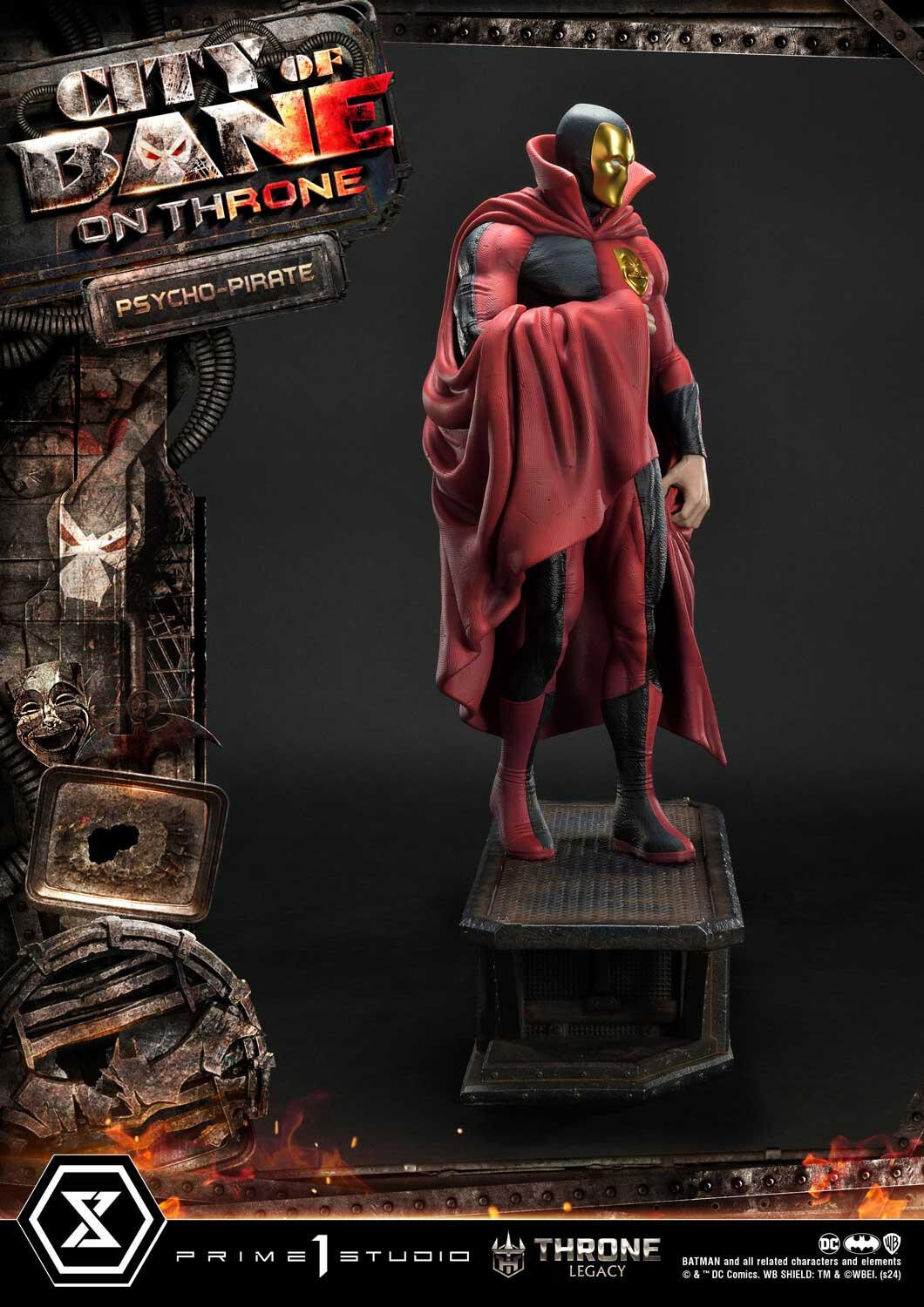 Batman: City of Bane - Psycho-Pirate - Throne Legacy (TLCDC-07) - 1/4 (Prime 1 Studio) photo 41