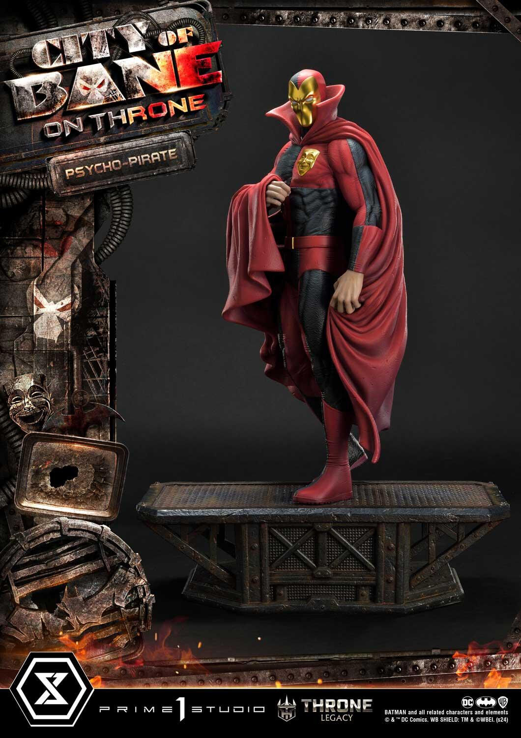 Batman: City of Bane - Psycho-Pirate - Throne Legacy (TLCDC-07) - 1/4 (Prime 1 Studio) photo 43