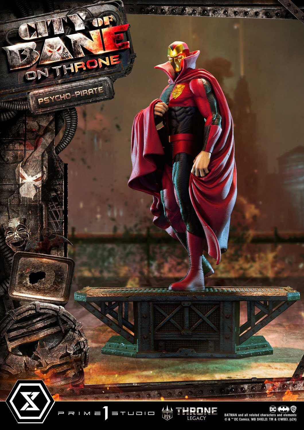 Batman: City of Bane - Psycho-Pirate - Throne Legacy (TLCDC-07) - 1/4 (Prime 1 Studio) photo 45