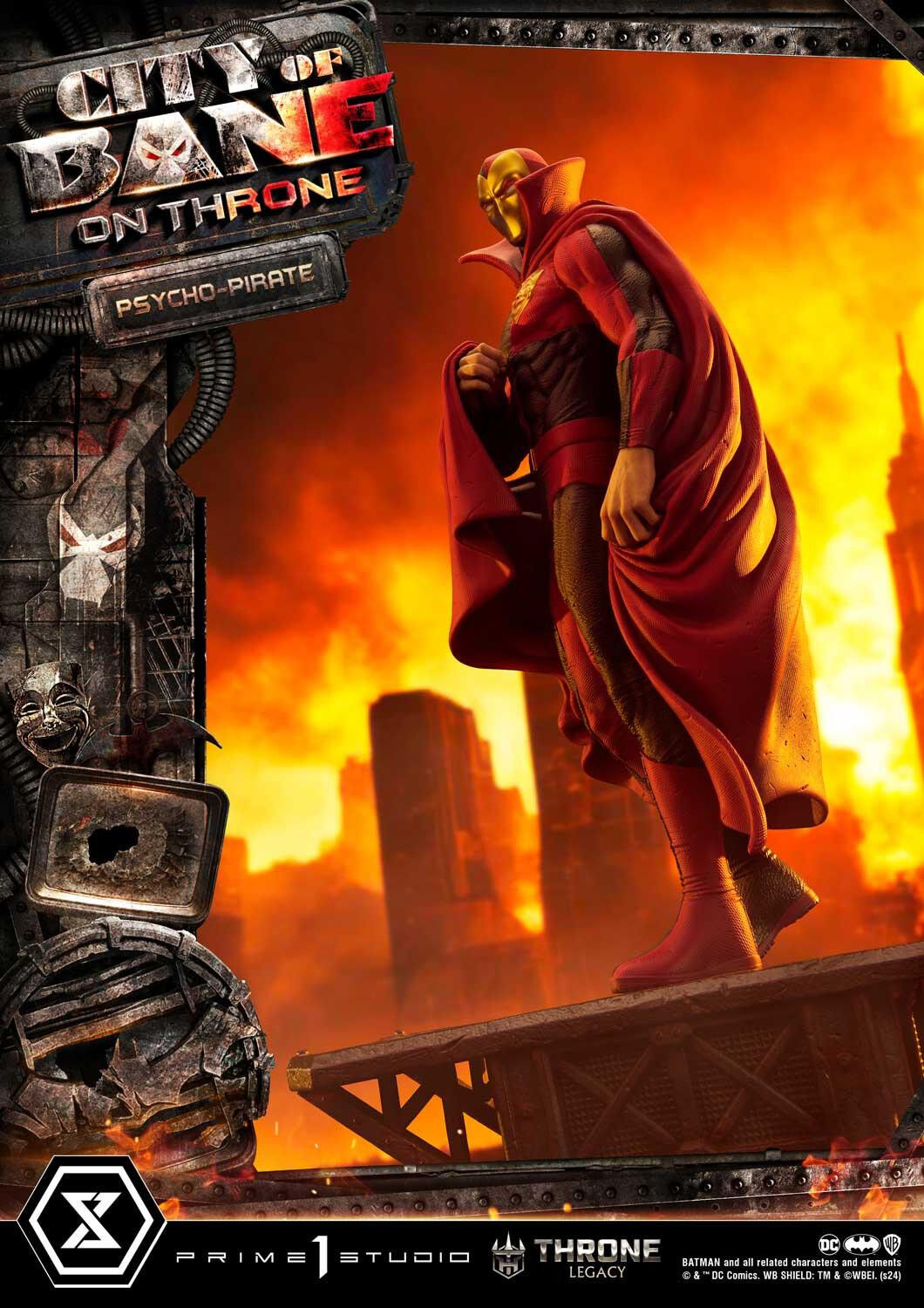 Batman: City of Bane - Psycho-Pirate - Throne Legacy (TLCDC-07) - 1/4 (Prime 1 Studio) photo 46