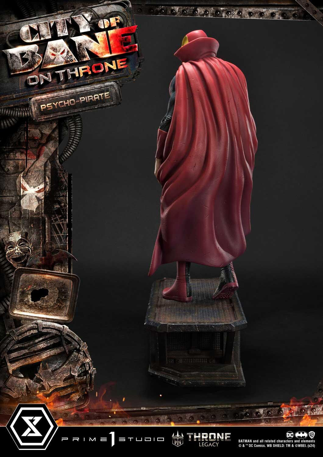 Batman: City of Bane - Psycho-Pirate - Throne Legacy (TLCDC-07) - 1/4 (Prime 1 Studio) photo 49