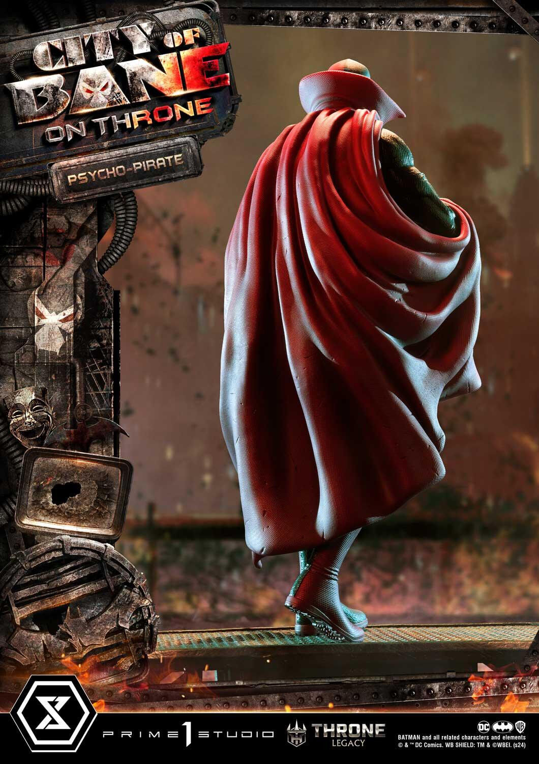 Batman: City of Bane - Psycho-Pirate - Throne Legacy (TLCDC-07) - 1/4 (Prime 1 Studio) photo 63