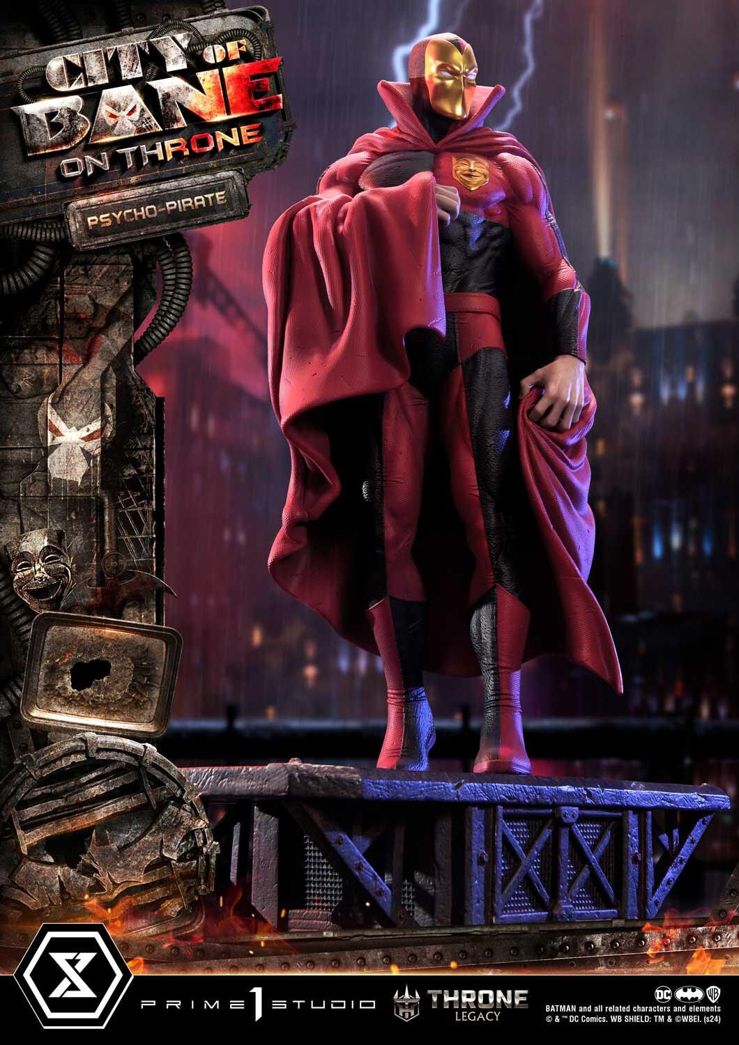 Batman: City of Bane - Psycho-Pirate - Throne Legacy (TLCDC-07) - 1/4 (Prime 1 Studio) photo 64
