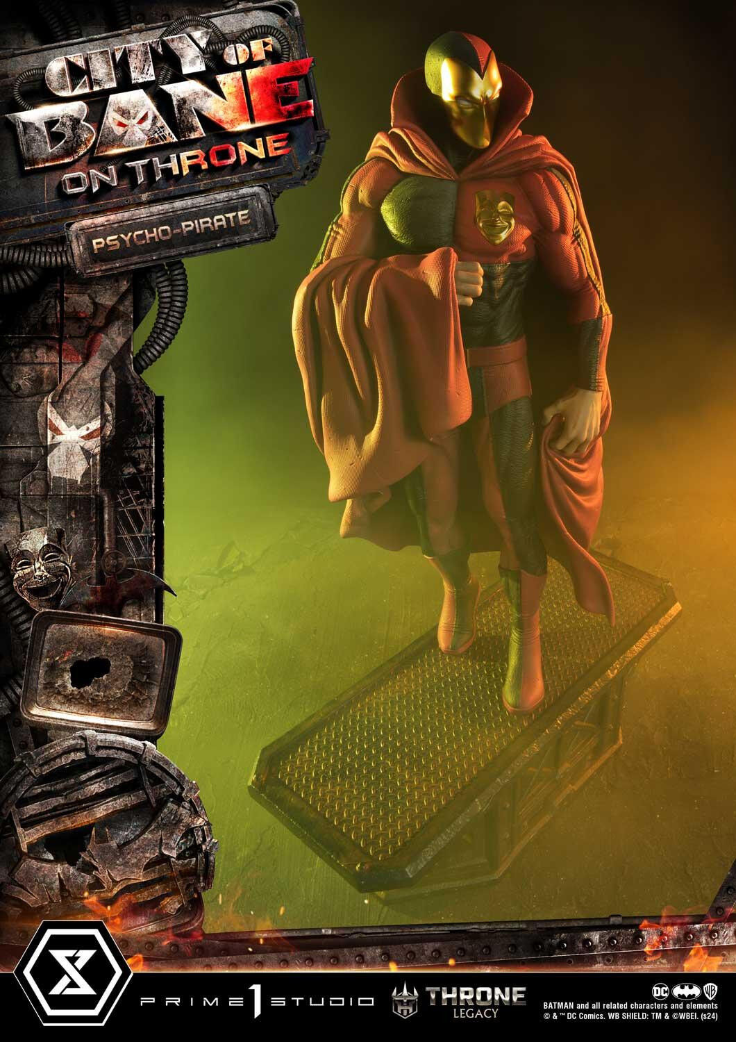 Batman: City of Bane - Psycho-Pirate - Throne Legacy (TLCDC-07) - 1/4 (Prime 1 Studio) photo 65