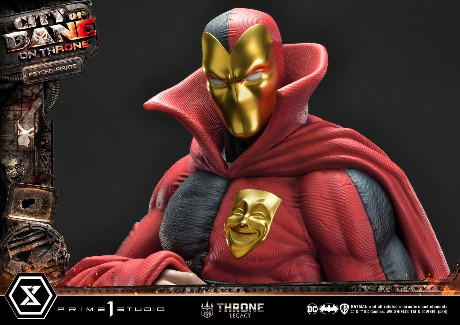 Batman: City of Bane - Psycho-Pirate - Throne Legacy (TLCDC-07) - 1/4 (Prime 1 Studio) photo 69