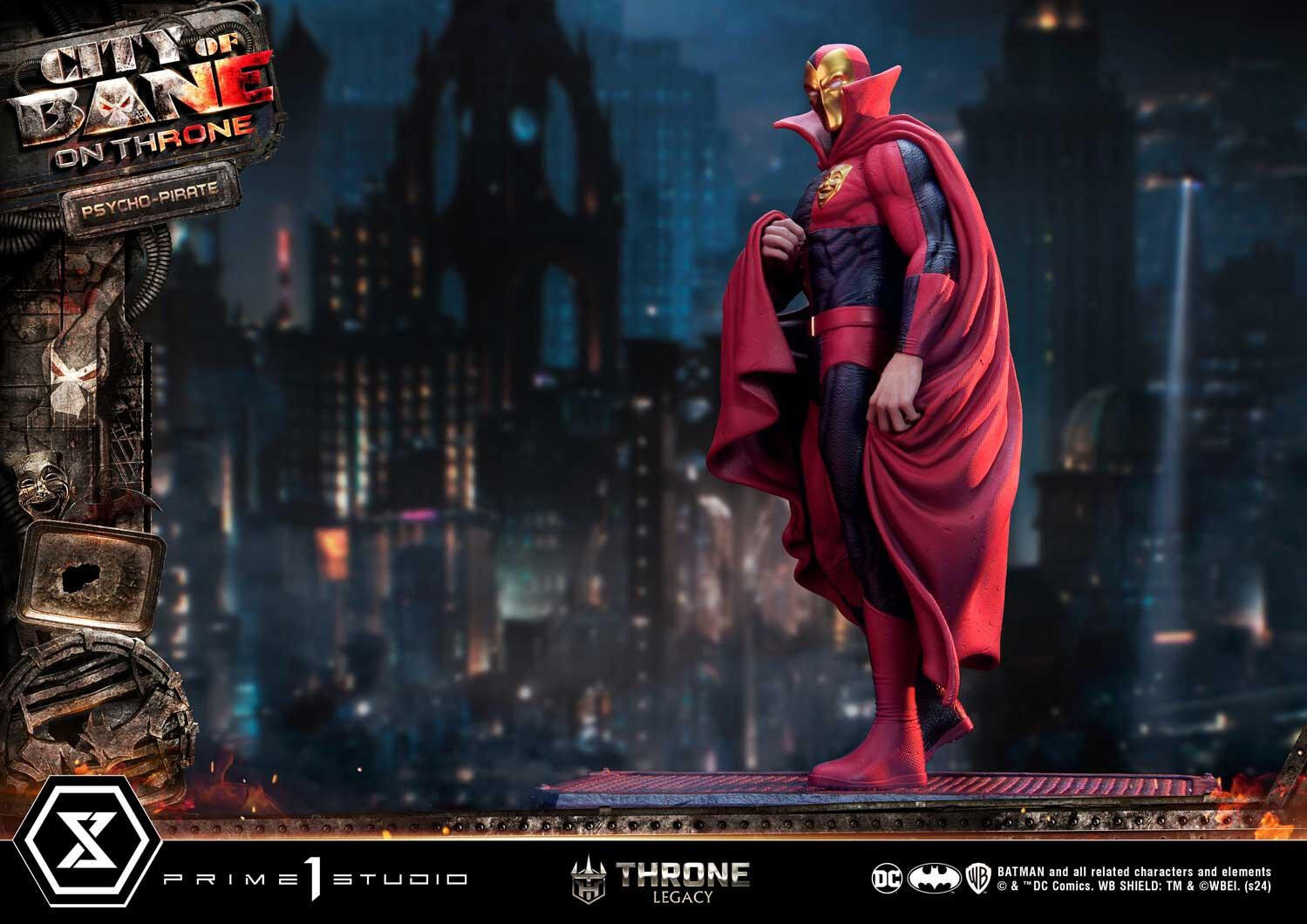 Batman: City of Bane - Psycho-Pirate - Throne Legacy (TLCDC-07) - 1/4 (Prime 1 Studio) photo 70