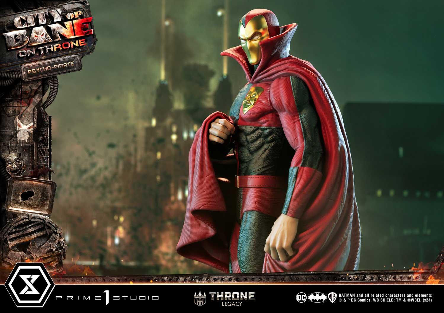 Batman: City of Bane - Psycho-Pirate - Throne Legacy (TLCDC-07) - 1/4 (Prime 1 Studio) photo 72