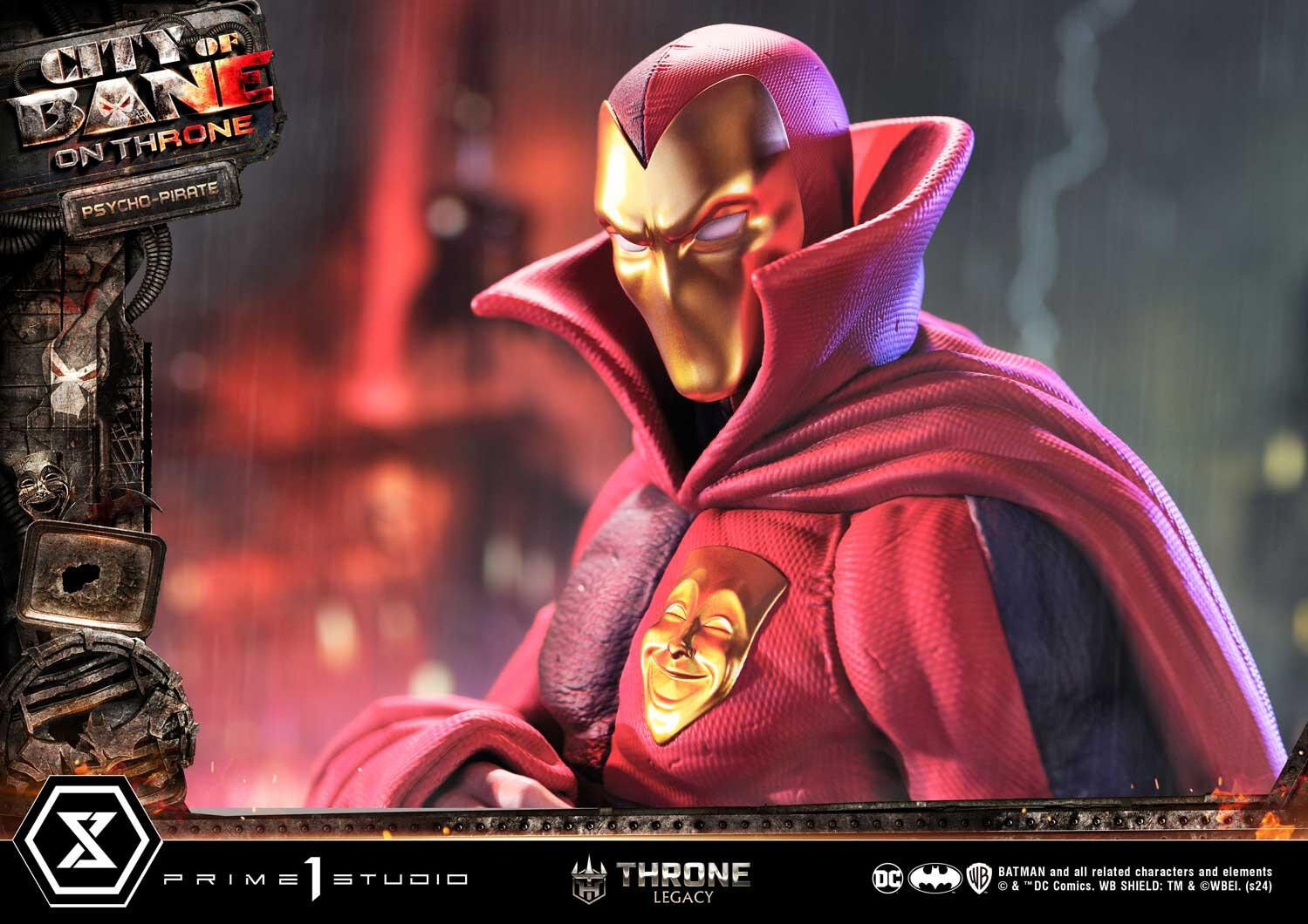 Batman: City of Bane - Psycho-Pirate - Throne Legacy (TLCDC-07) - 1/4 (Prime 1 Studio) photo 74