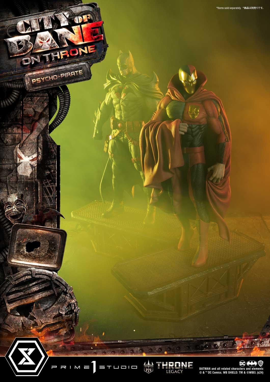 Batman: City of Bane - Batman (Thomas Wayne) - Throne Legacy (TLCDC-06) - 1/4 (Prime 1 Studio) photo 8