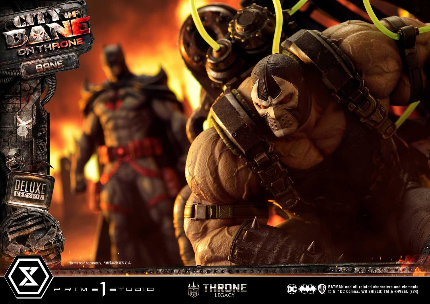 Batman: City of Bane - Batman (Thomas Wayne) - Throne Legacy (TLCDC-06) - 1/4 (Prime 1 Studio) photo 23