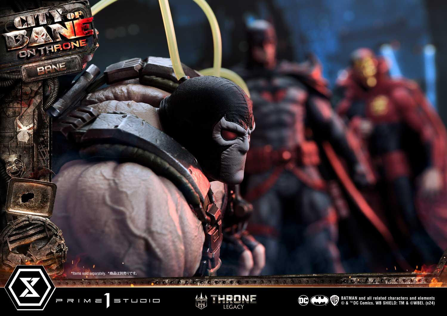 Batman: City of Bane - Batman (Thomas Wayne) - Throne Legacy (TLCDC-06) - 1/4 (Prime 1 Studio) photo 34