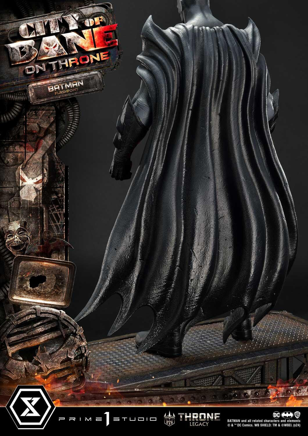 Batman: City of Bane - Batman (Thomas Wayne) - Throne Legacy (TLCDC-06) - 1/4 (Prime 1 Studio) photo 56