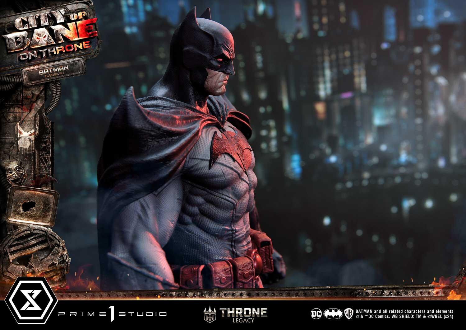 Batman: City of Bane - Batman (Thomas Wayne) - Throne Legacy (TLCDC-06) - 1/4 (Prime 1 Studio) photo 59