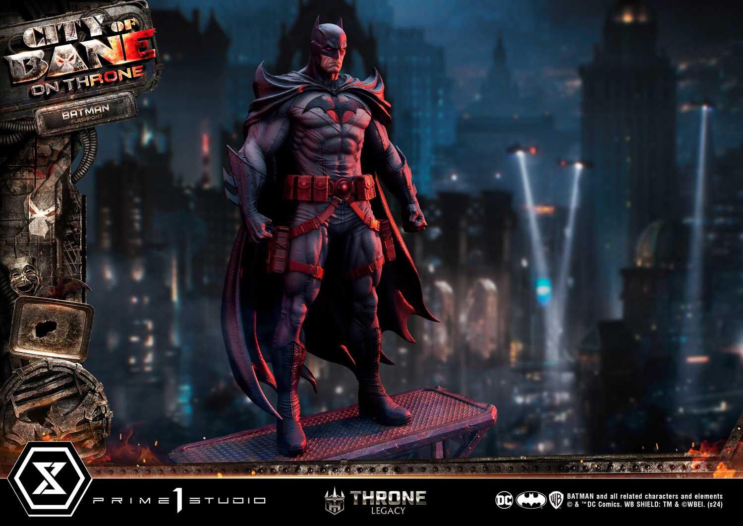 Batman: City of Bane - Batman (Thomas Wayne) - Throne Legacy (TLCDC-06) - 1/4 (Prime 1 Studio) photo 61