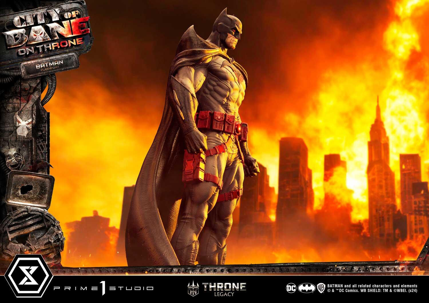 Batman: City of Bane - Batman (Thomas Wayne) - Throne Legacy (TLCDC-06) - 1/4 (Prime 1 Studio) photo 62