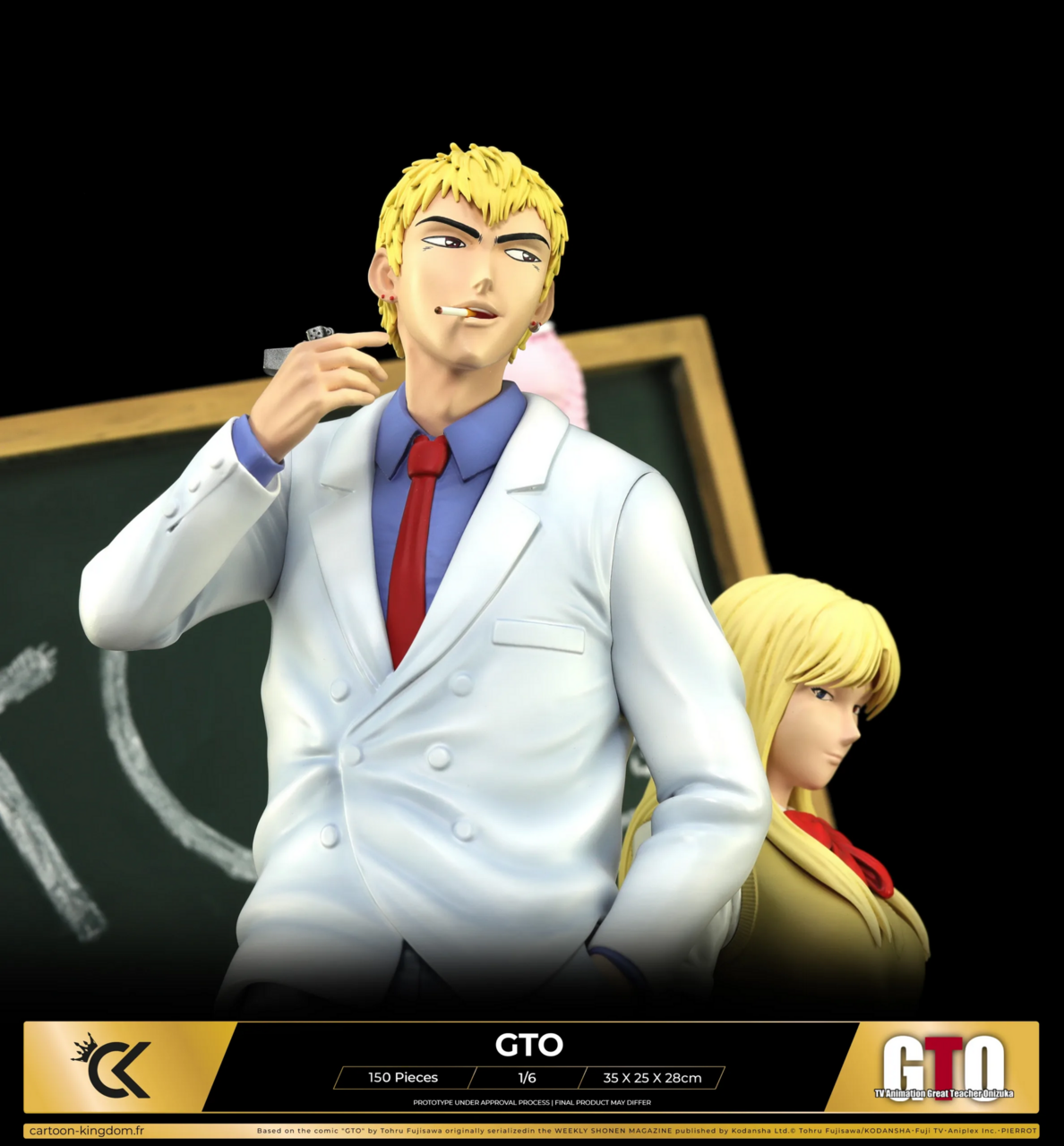 Great Teacher Onizuka - Kanzaki Urumi - Onizuka Eikichi - 1/6 (Cartoon Kingdom) photo 4