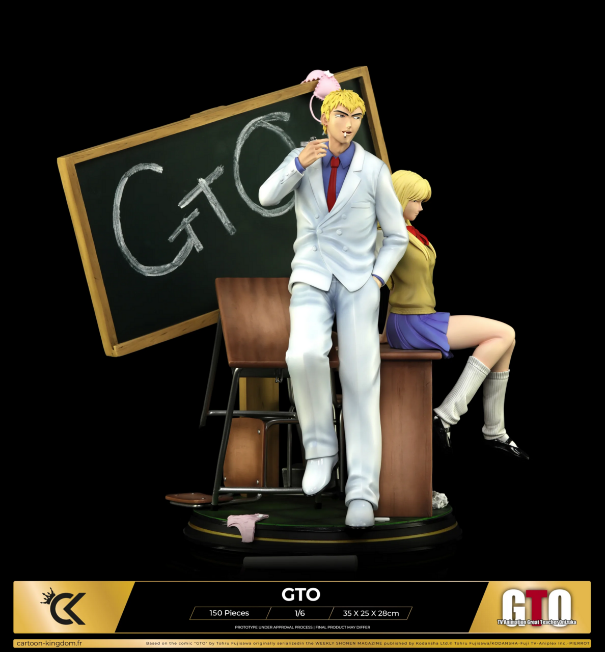 Great Teacher Onizuka - Kanzaki Urumi - Onizuka Eikichi - 1/6 (Cartoon Kingdom) photo 7