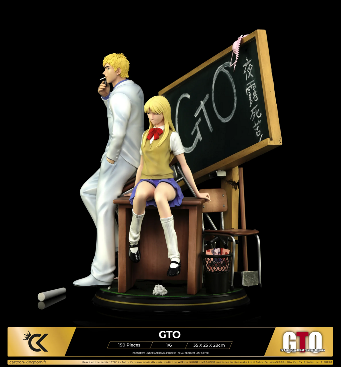 Great Teacher Onizuka - Kanzaki Urumi - Onizuka Eikichi - 1/6 (Cartoon Kingdom) photo 8