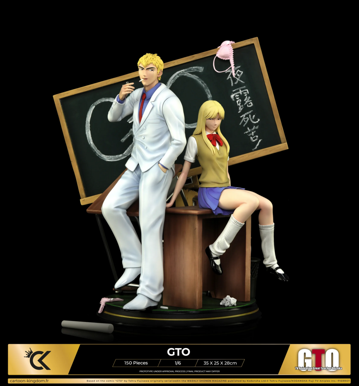Great Teacher Onizuka - Kanzaki Urumi - Onizuka Eikichi - 1/6 (Cartoon Kingdom) photo 9