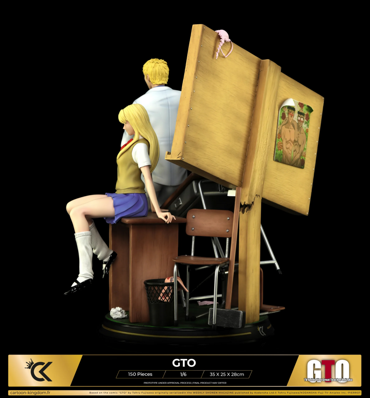 Great Teacher Onizuka - Kanzaki Urumi - Onizuka Eikichi - 1/6 (Cartoon Kingdom) photo 14
