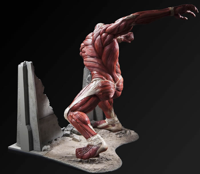 Shingeki no Kyojin - Chou-ougata Kyojin - Ultimate Modeling Collection Figure (Plex) photo 45