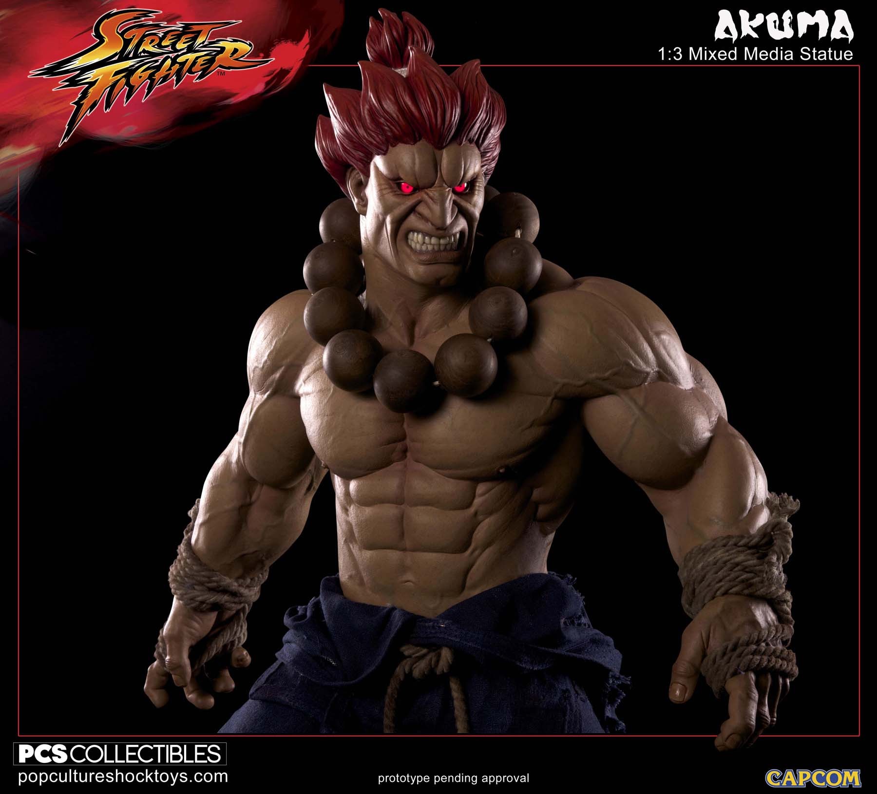 Street Fighter IV - Gouki - Mixed Media - 1/3 (Premium Collectibles Studio)