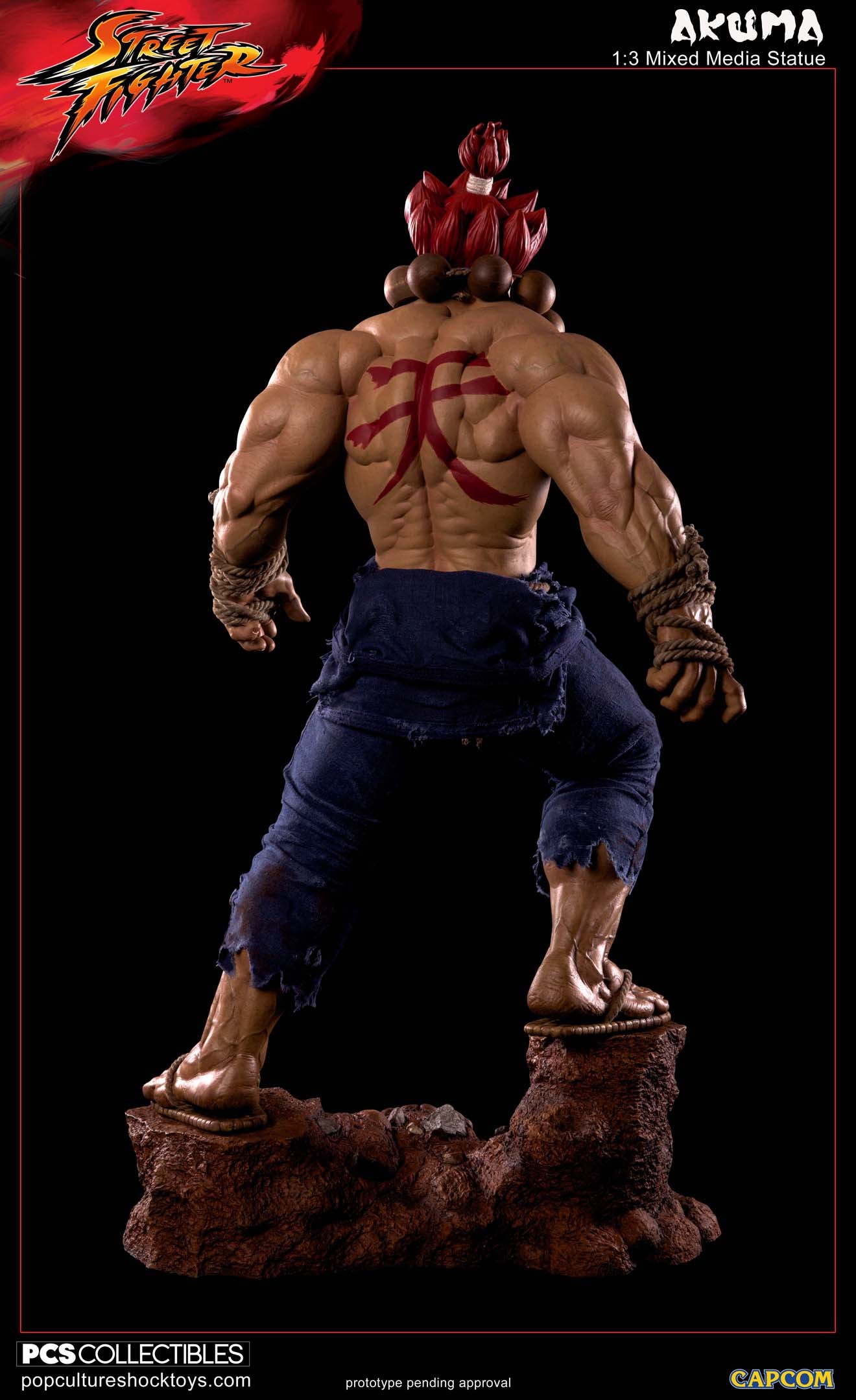 Street Fighter IV - Gouki - Mixed Media - 1/3 (Premium Collectibles Studio) photo 3