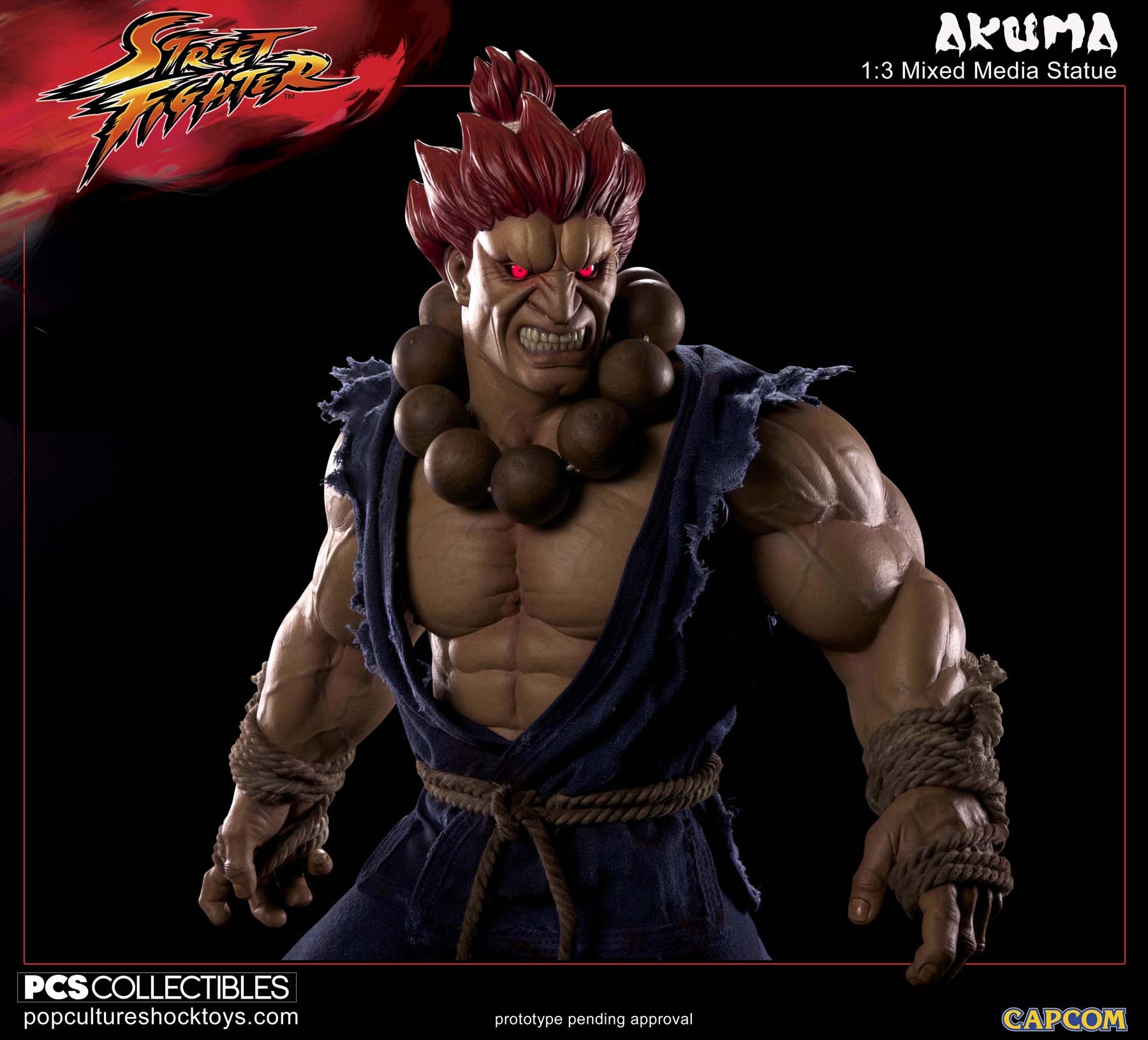 Street Fighter IV - Gouki - Mixed Media - 1/3 (Premium Collectibles Studio) photo 6