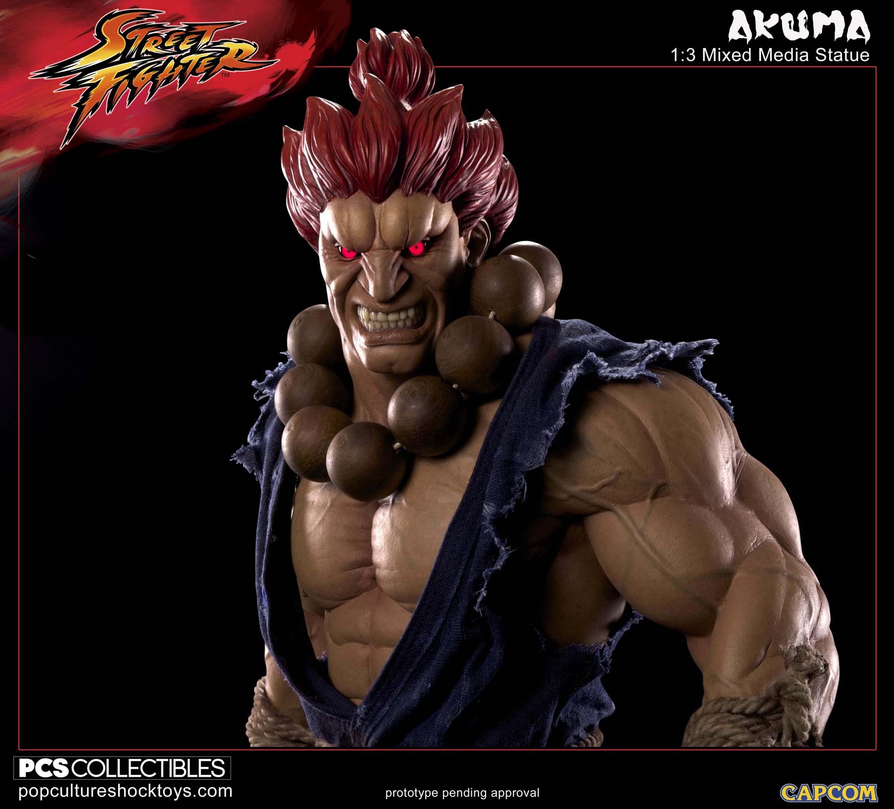 Street Fighter IV - Gouki - Mixed Media - 1/3 (Premium Collectibles Studio) photo 9