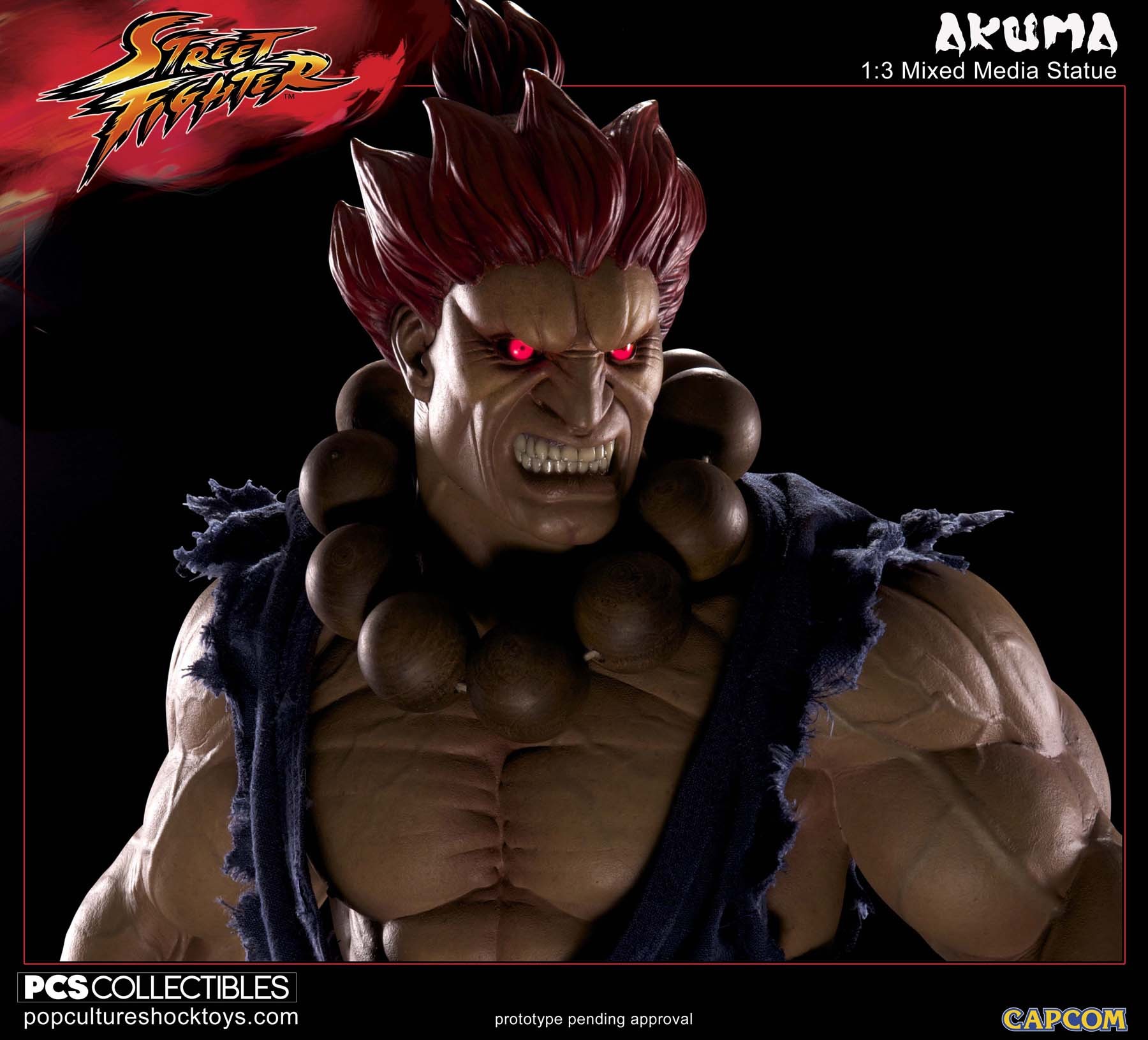 Street Fighter IV - Gouki - Mixed Media - 1/3 (Premium Collectibles Studio) photo 10