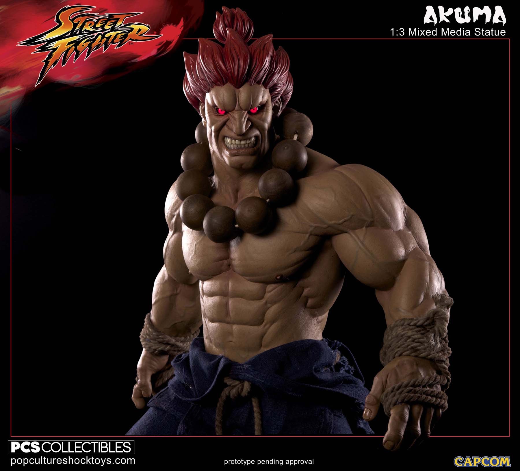 Street Fighter IV - Gouki - Mixed Media - 1/3 (Premium Collectibles Studio) photo 11