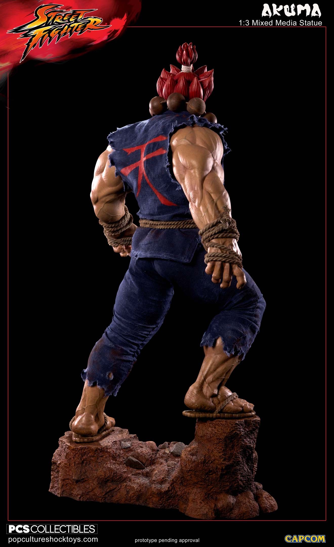 Street Fighter IV - Gouki - Mixed Media - 1/3 (Premium Collectibles Studio) photo 13