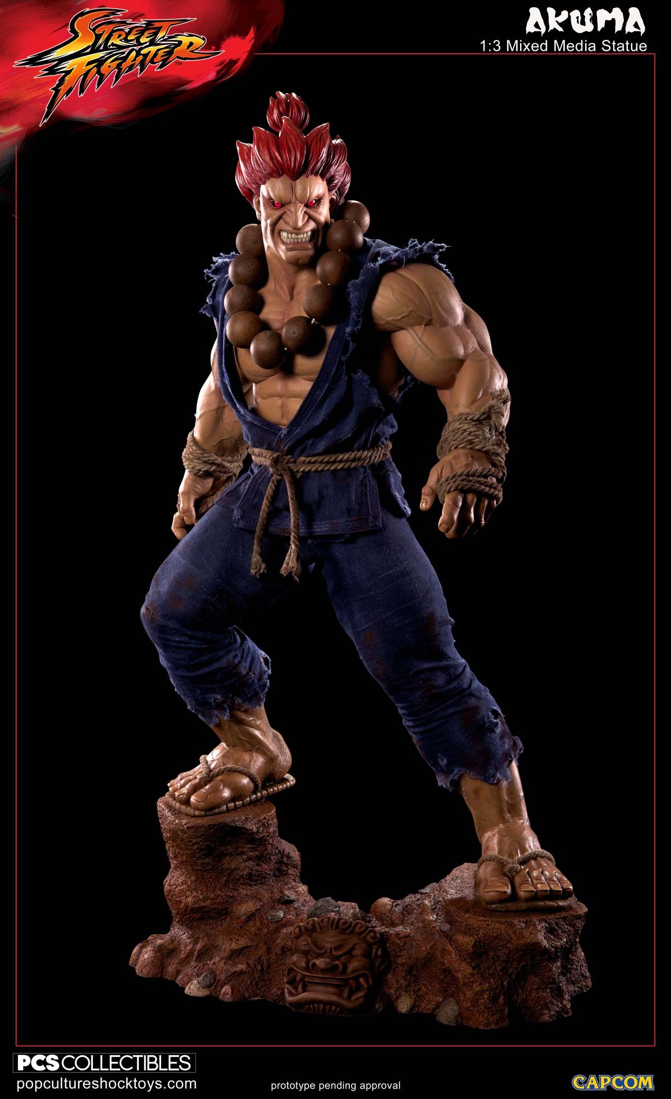 Street Fighter IV - Gouki - Mixed Media - 1/3 (Premium Collectibles Studio) photo 17