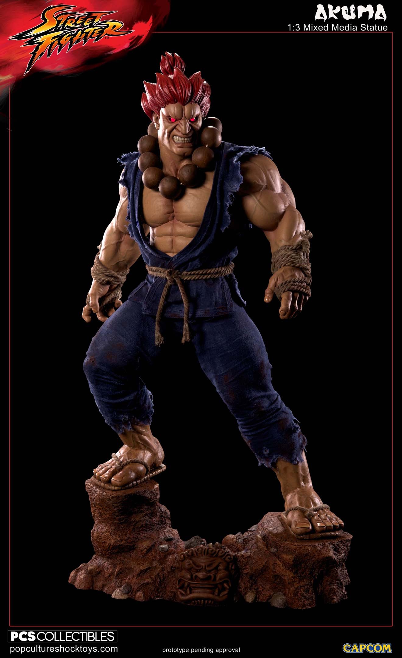 Street Fighter IV - Gouki - Mixed Media - 1/3 (Premium Collectibles Studio) photo 18