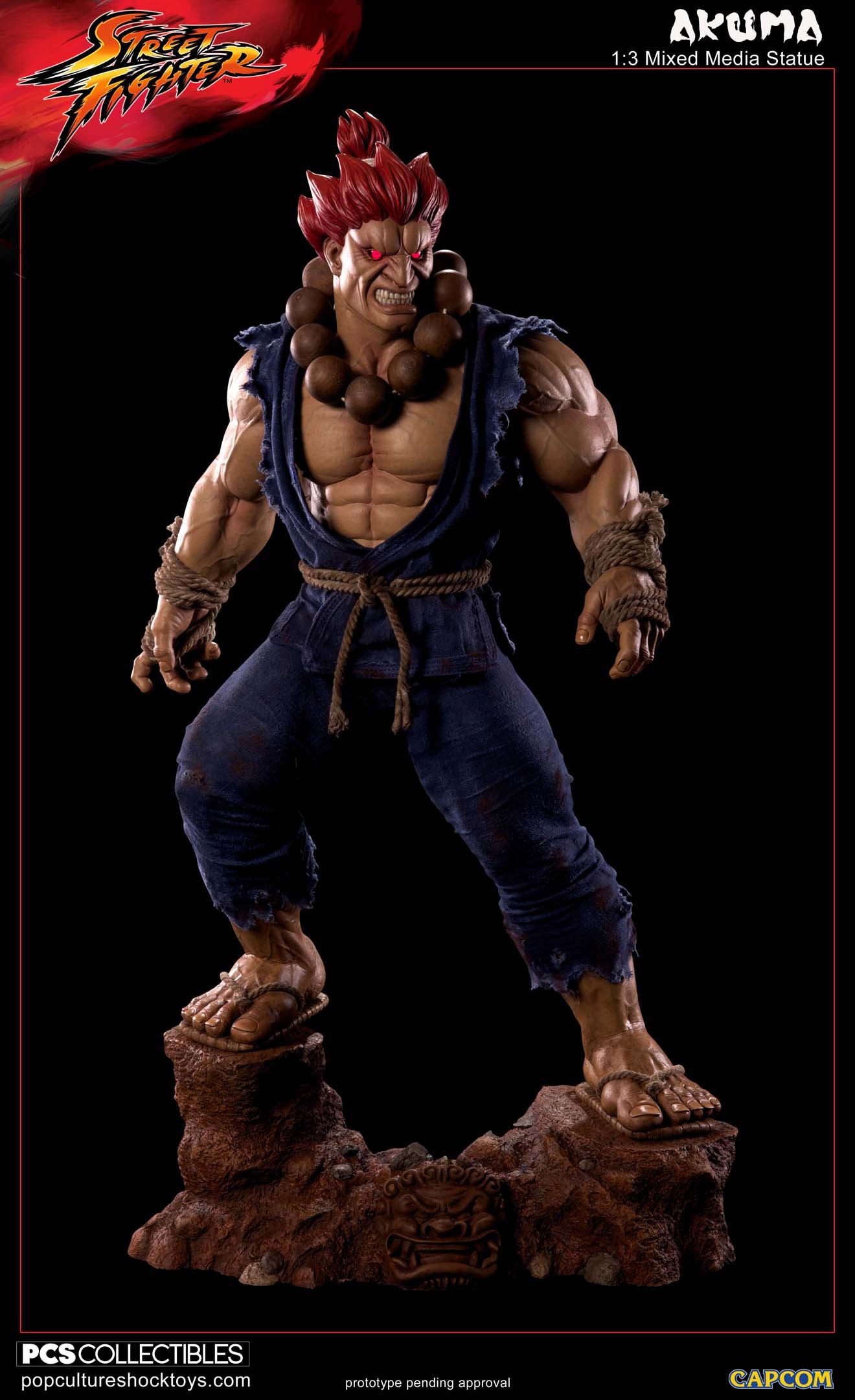 Street Fighter IV - Gouki - Mixed Media - 1/3 (Premium Collectibles Studio) photo 19
