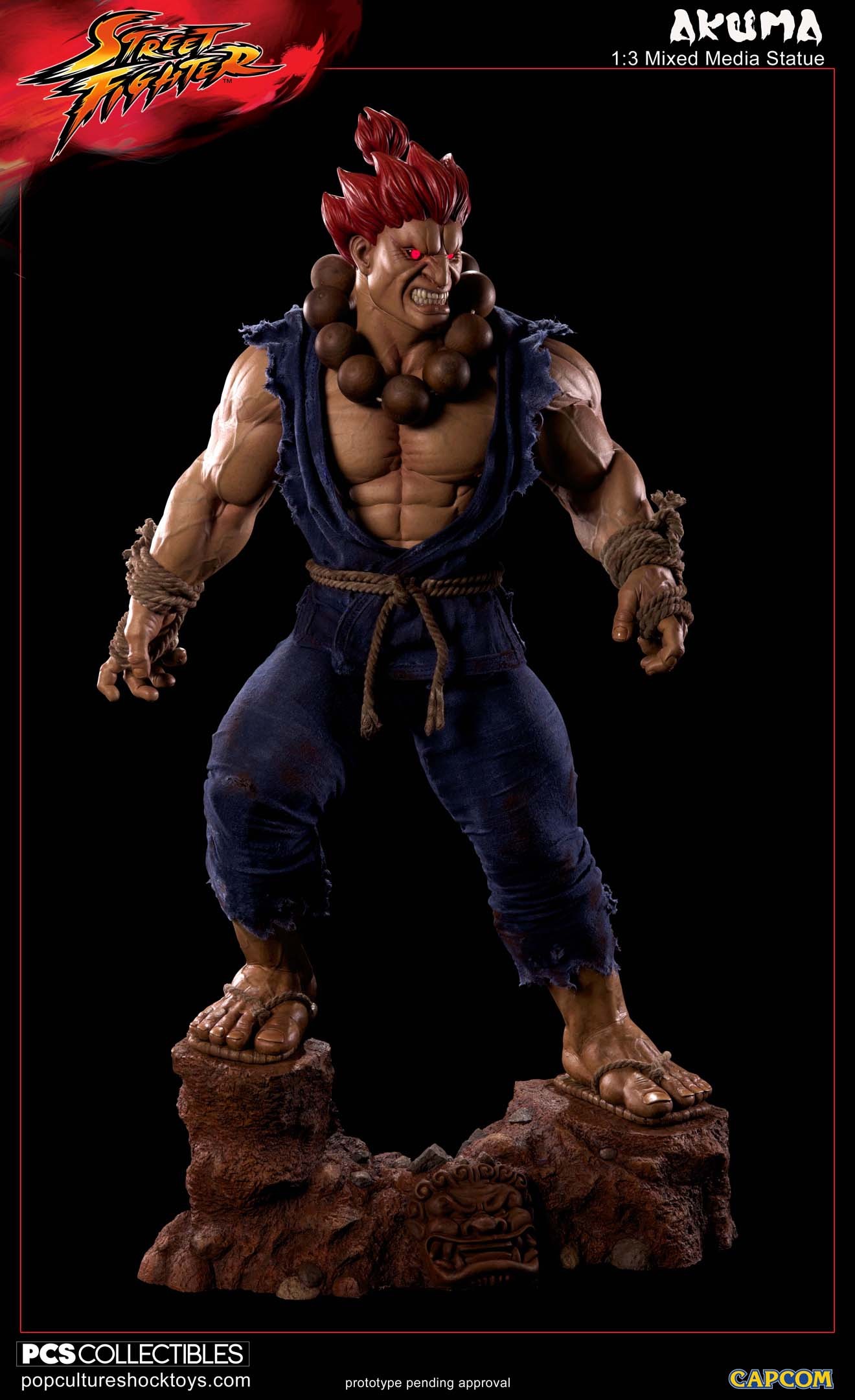 Street Fighter IV - Gouki - Mixed Media - 1/3 (Premium Collectibles Studio) photo 20