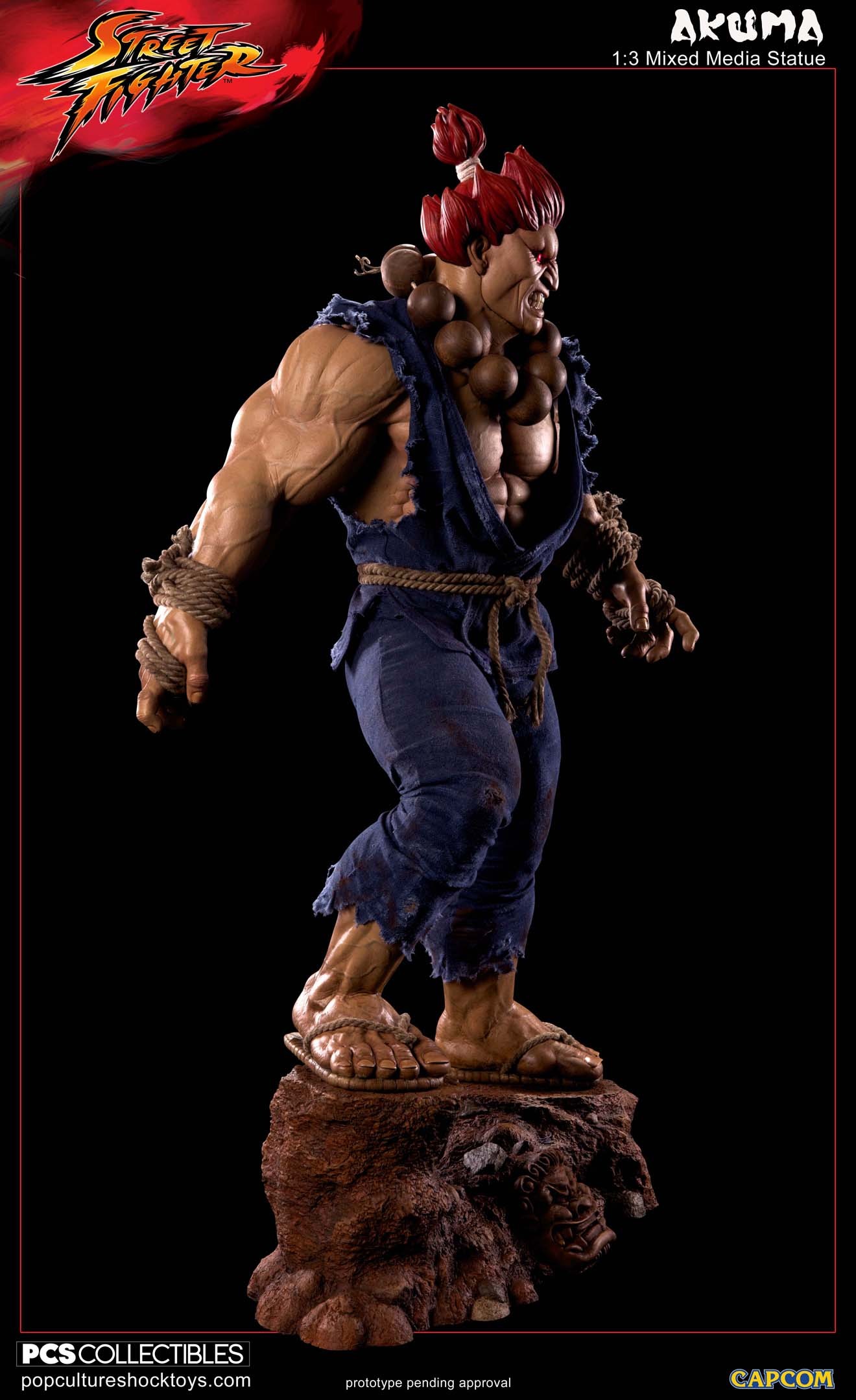 Street Fighter IV - Gouki - Mixed Media - 1/3 (Premium Collectibles Studio) photo 21