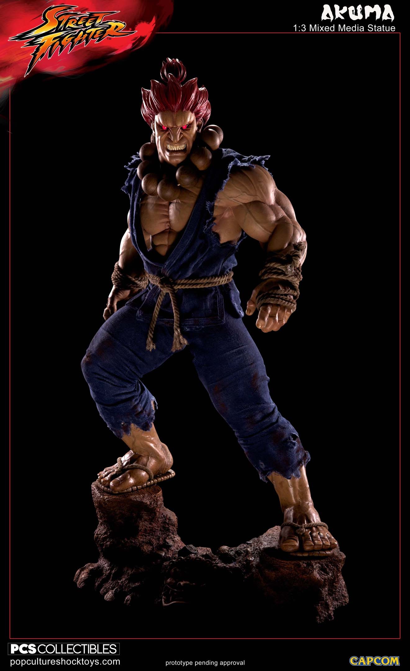 Street Fighter IV - Gouki - Mixed Media - 1/3 (Premium Collectibles Studio) photo 22