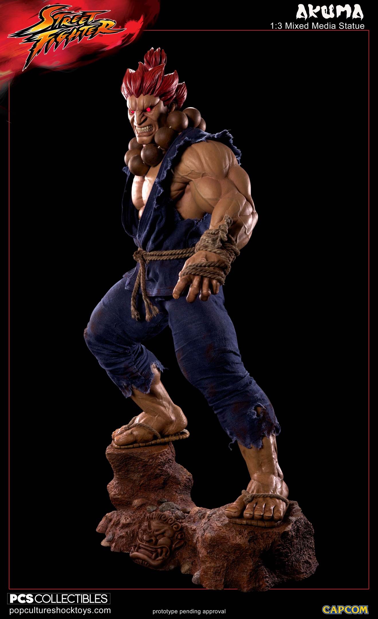 Street Fighter IV - Gouki - Mixed Media - 1/3 (Premium Collectibles Studio) photo 25