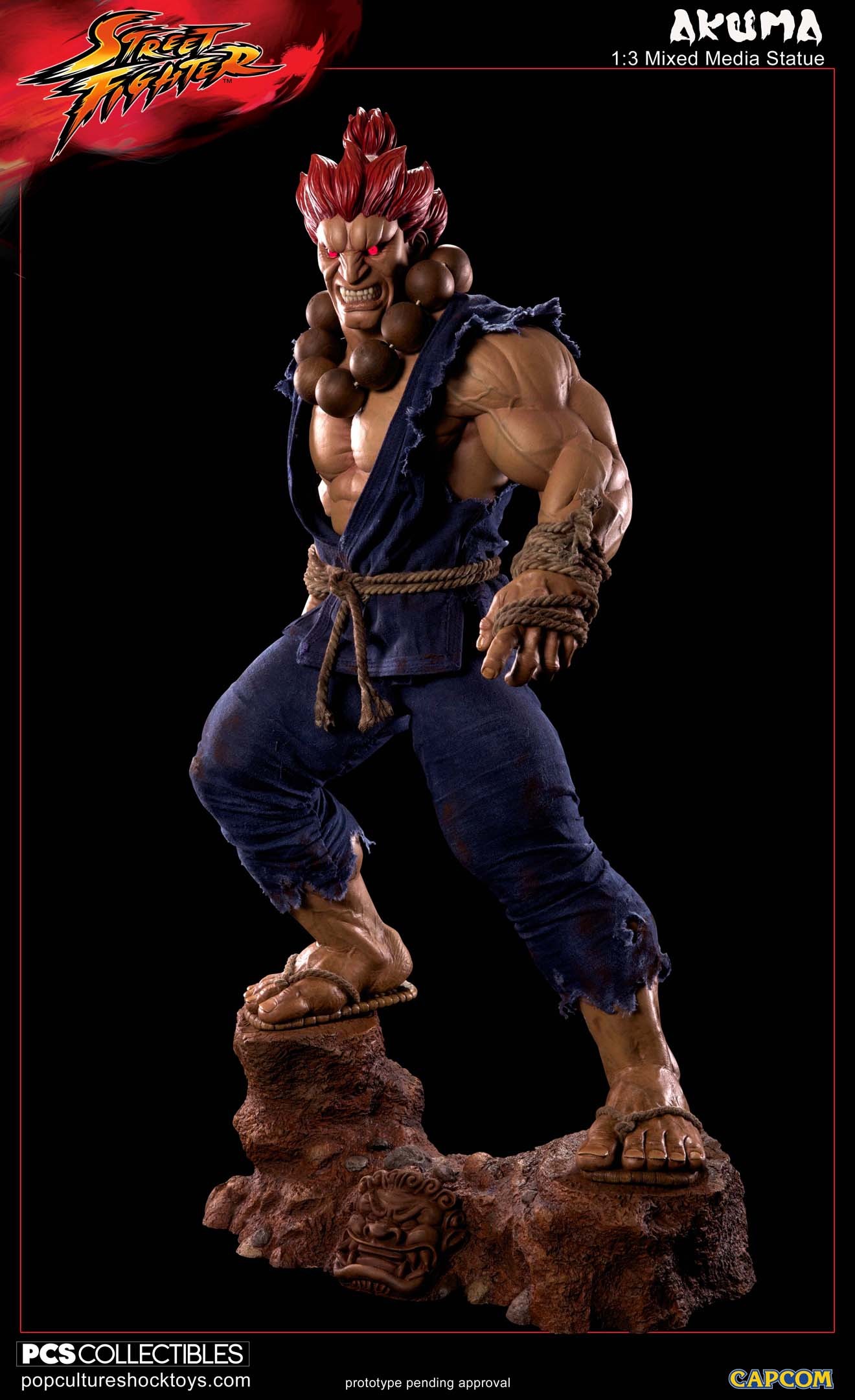 Street Fighter IV - Gouki - Mixed Media - 1/3 (Premium Collectibles Studio) photo 27