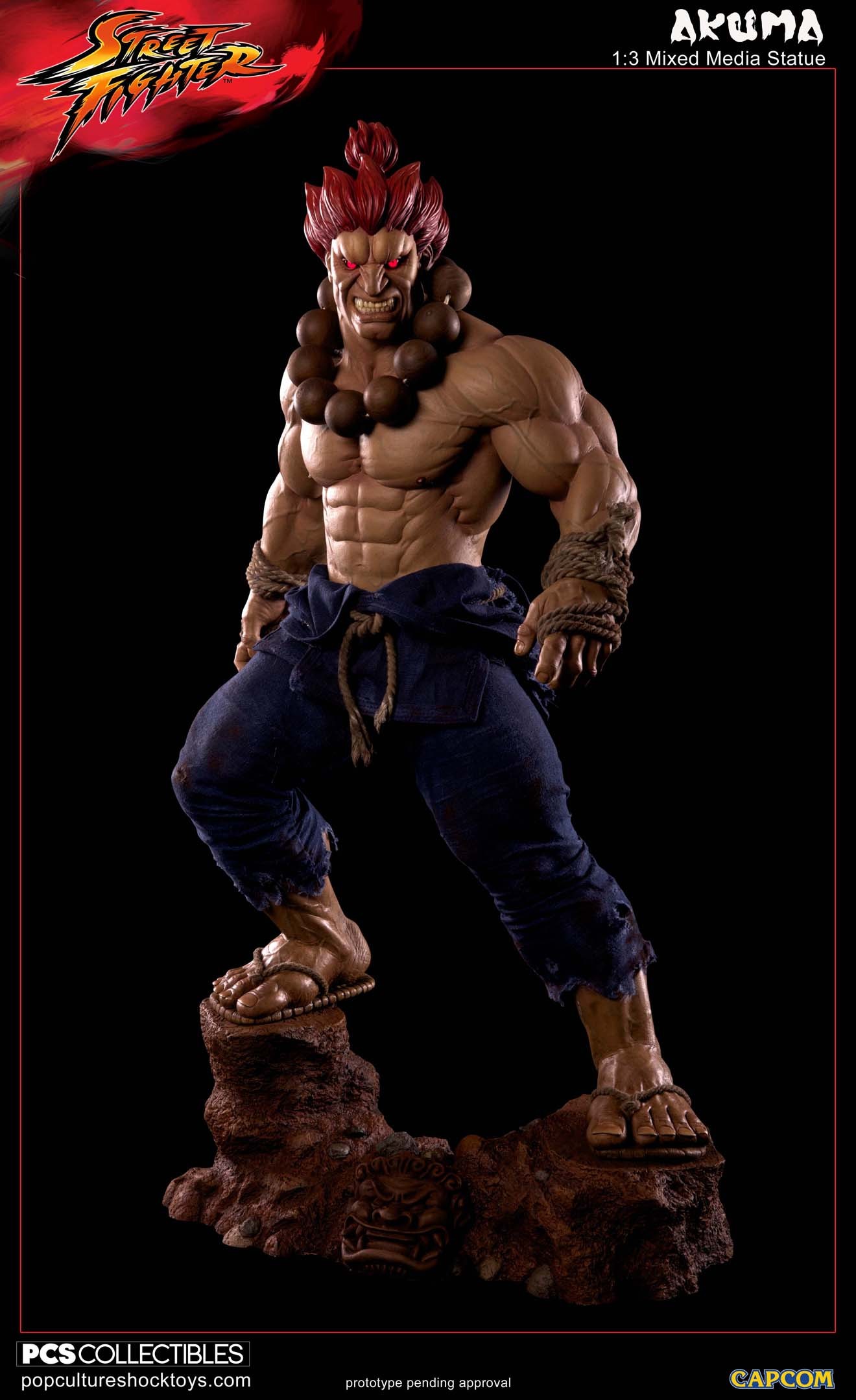 Street Fighter IV - Gouki - Mixed Media - 1/3 (Premium Collectibles Studio) photo 28