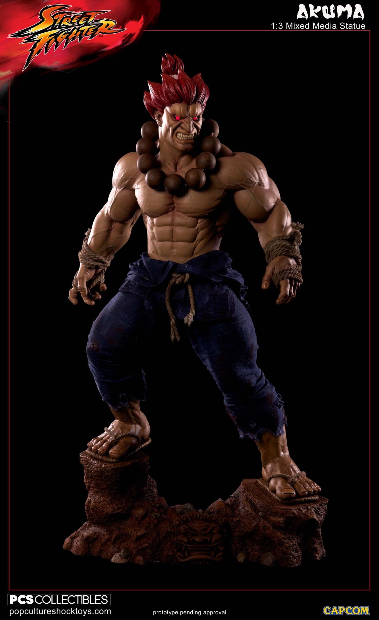 Street Fighter IV - Gouki - Mixed Media - 1/3 (Premium Collectibles Studio) photo 29