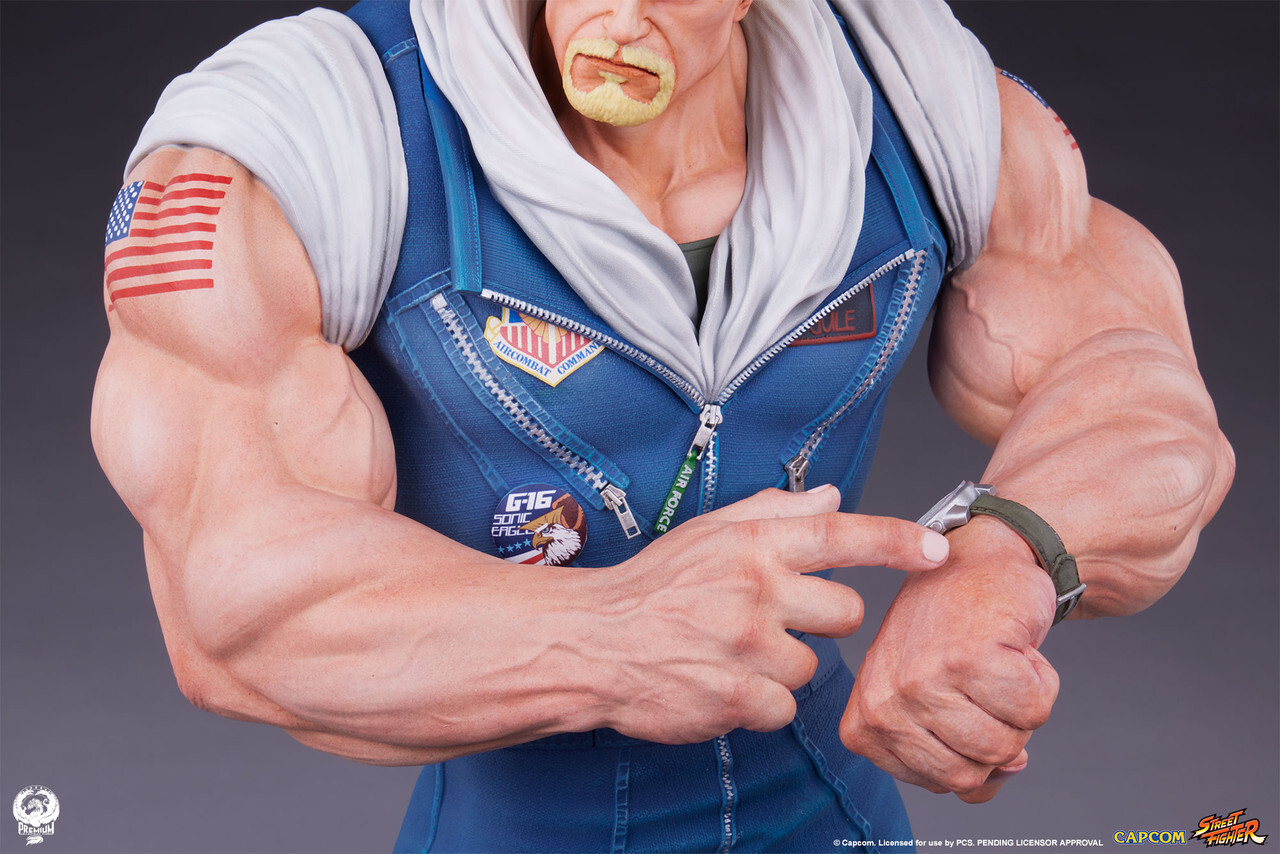 Street Fighter 6 - Guile - 1/4 (Premium Collectibles Studio) photo 9