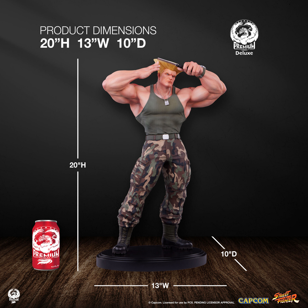 Street Fighter 6 - Guile - 1/4 - Deluxe Edition (Premium Collectibles Studio) photo 3